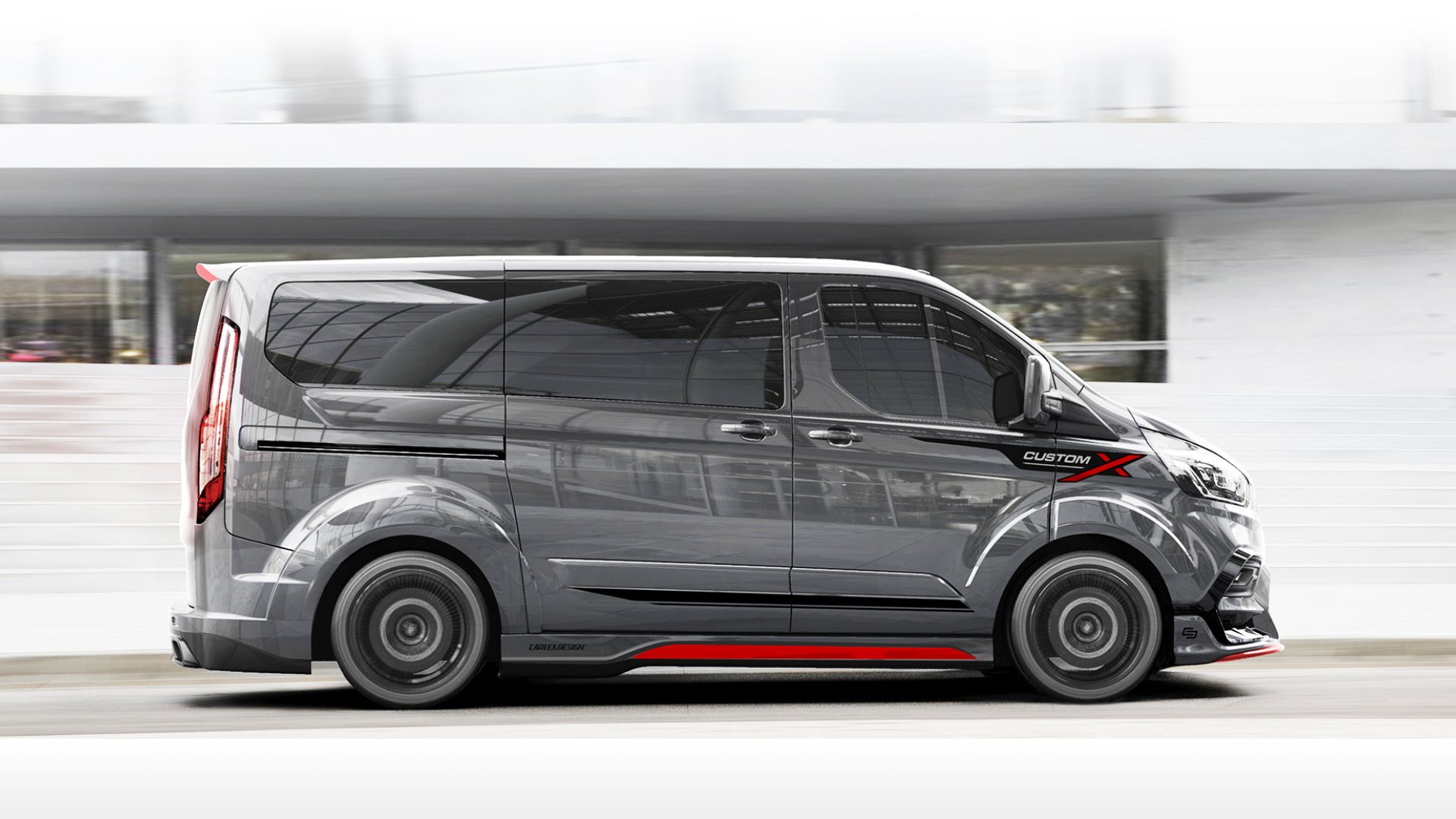 Carlex Design Ford Transit Custom X Final Edition Is One Sporty Van