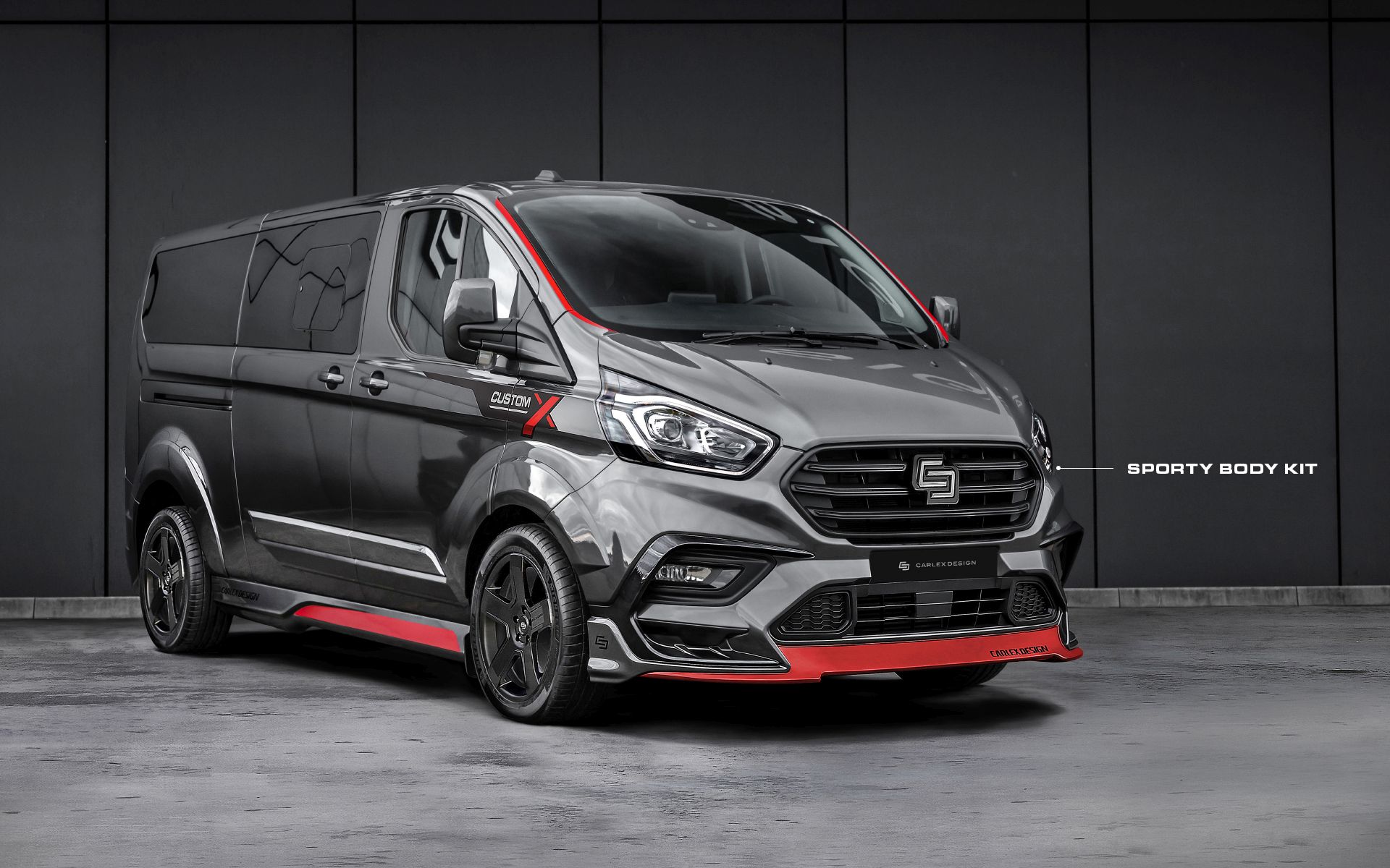 Ford Tourneo Custom X Final Edition - styling, Transit body kit - Carlex  Design