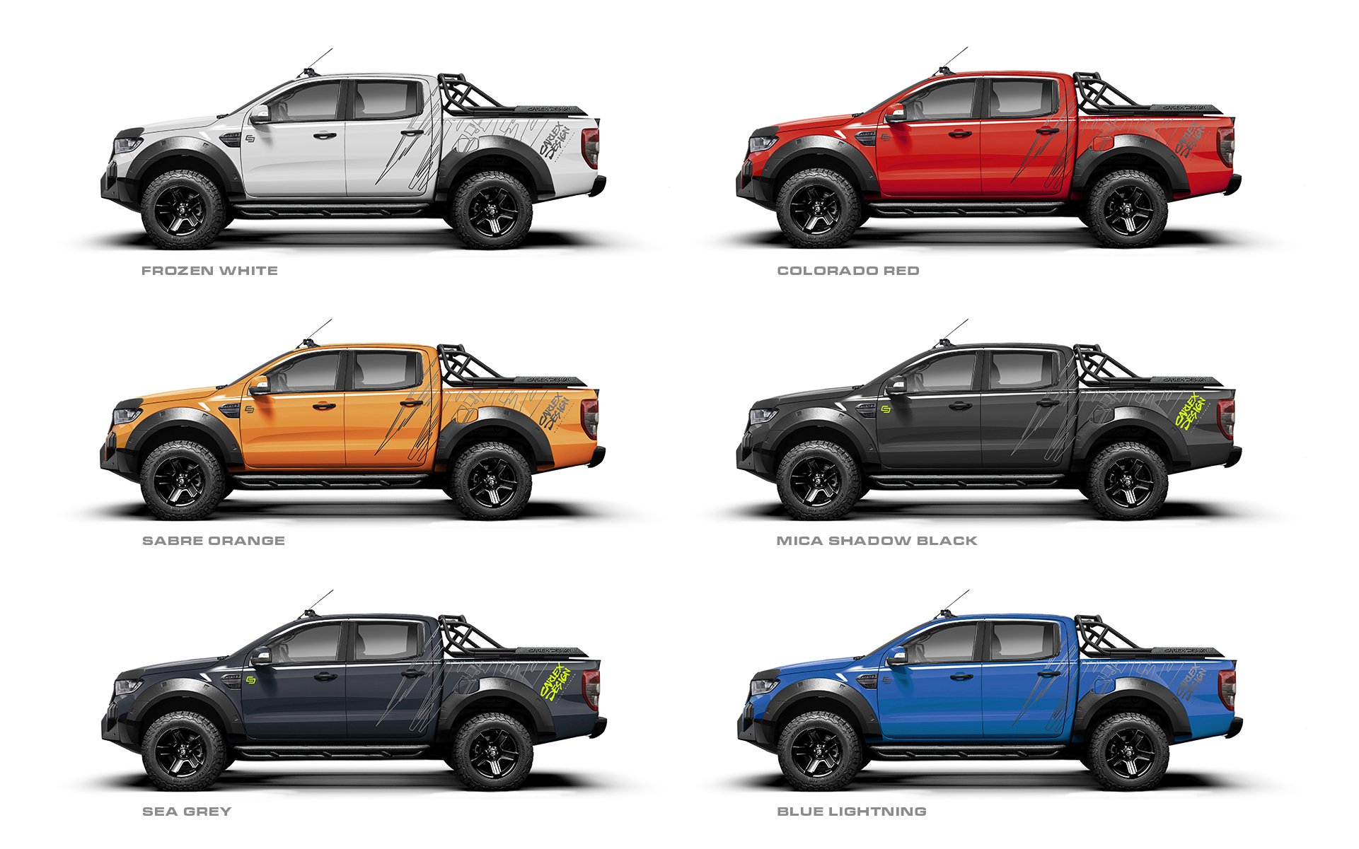 Customized Ford Ranger By Carlex Design Looks Ready To Go Off-Road