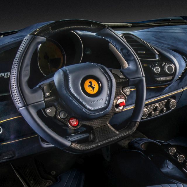 Ferrari F12 Berlinetta - Interior factory - Carlex Design