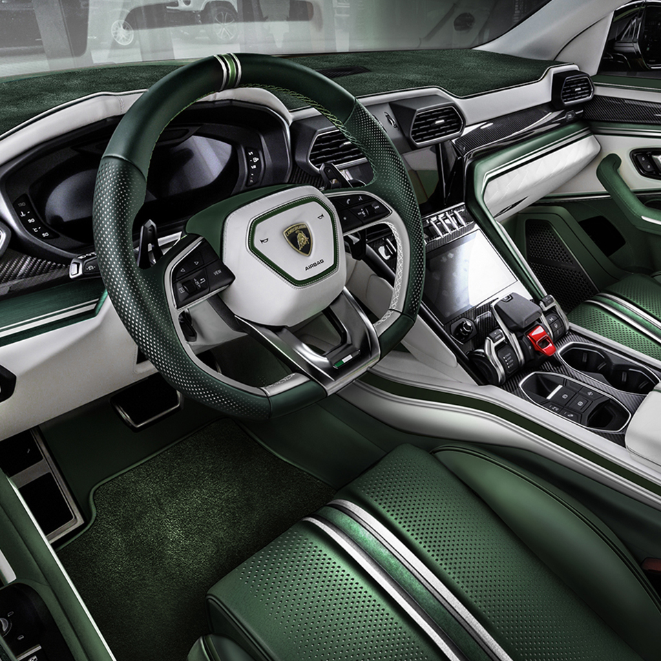 lamborghini interior