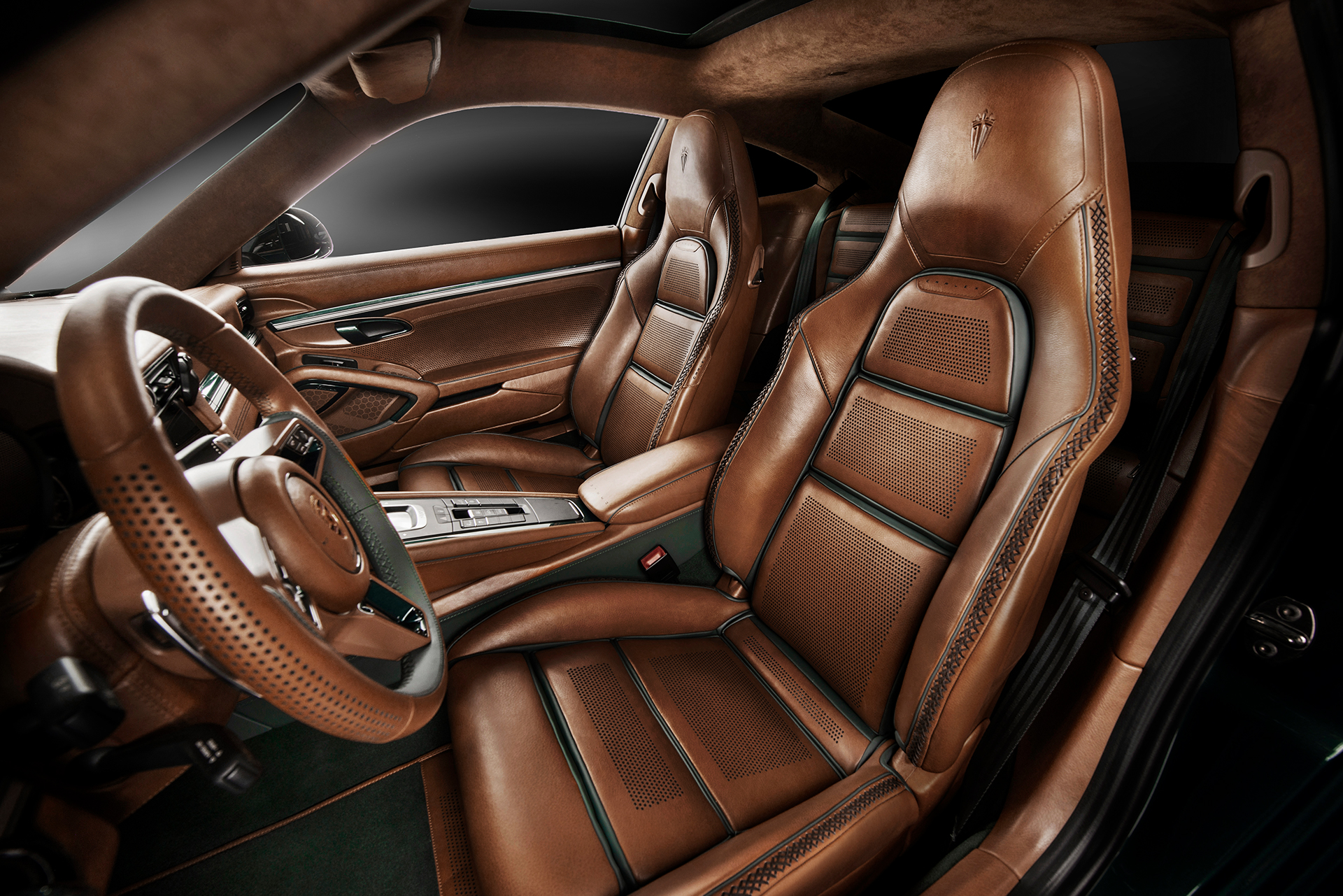 Porsche leather interior best sale