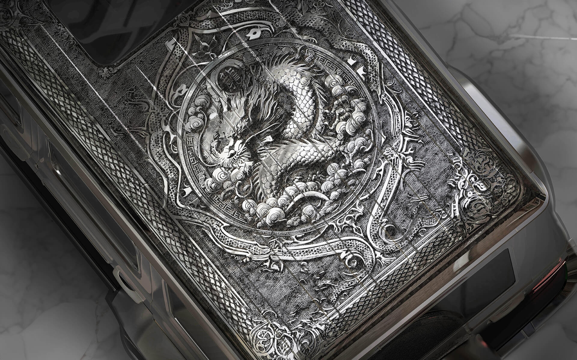 Yellow Dragon Engravement (1)